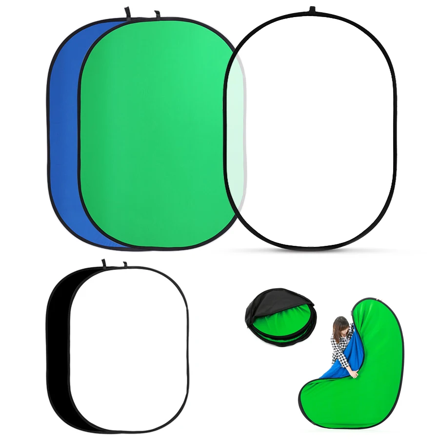 Green Screen Collapsible - TENWISH 100*150cm / 200*150cm 2 en
