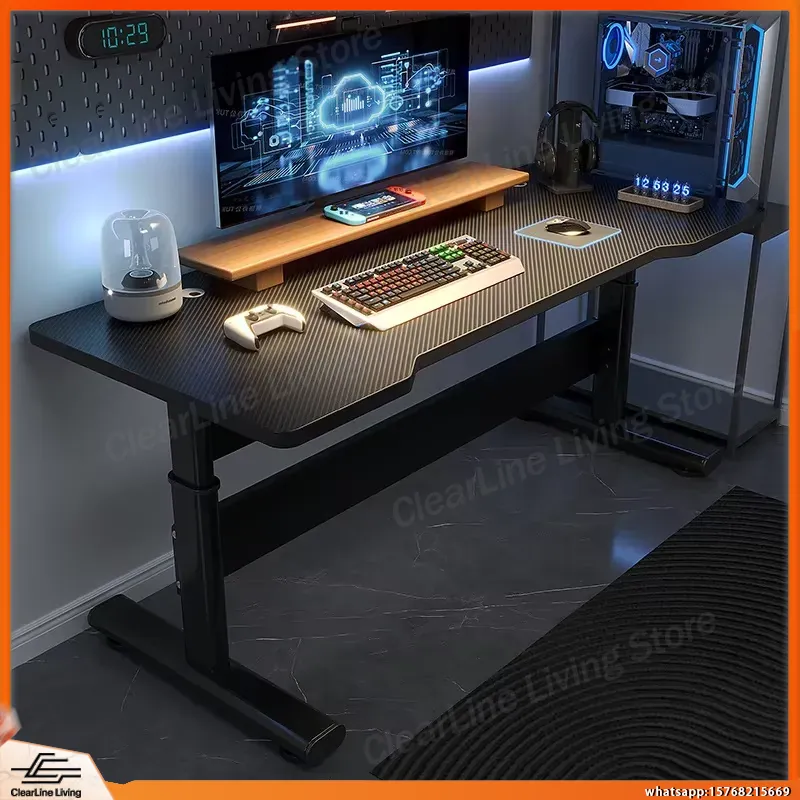 Esports Gaming Live - Escritorio Eléctrico Ajustable en Altura para