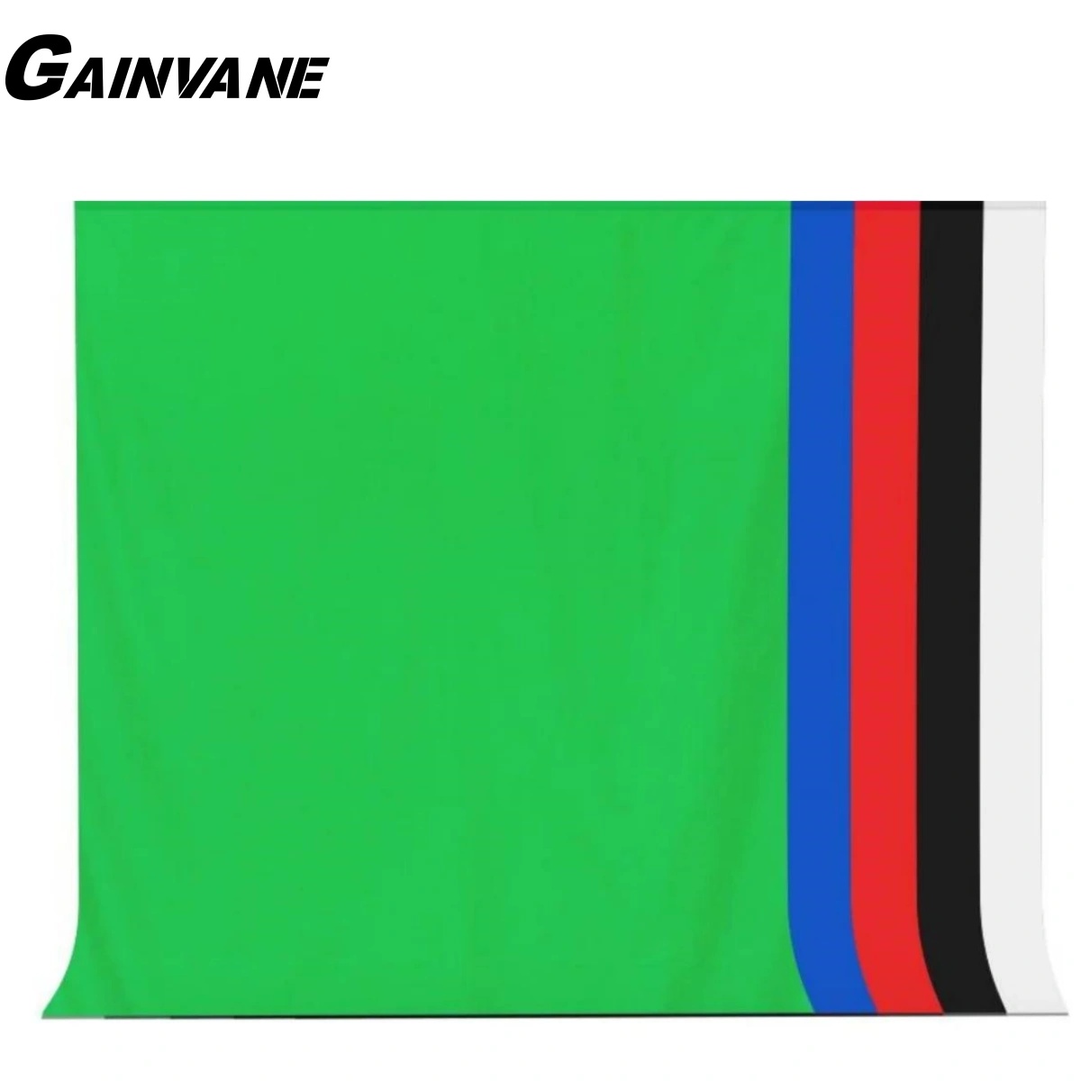 Green Screen Collapsible - GAINVANE Tela de Fondo Blanco, Negro,