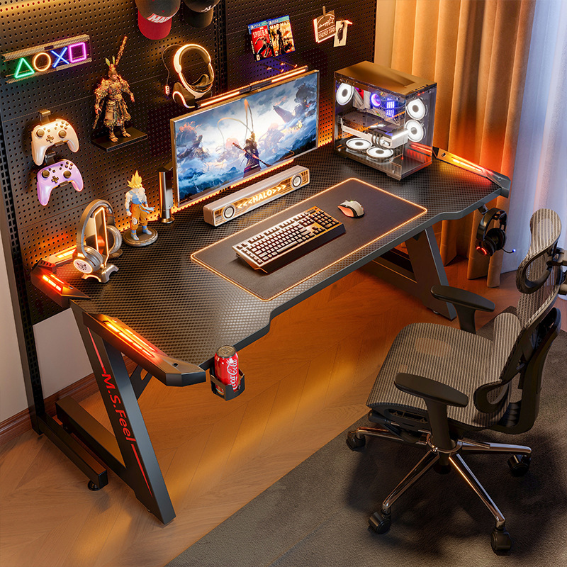 Esports Gaming Live - Escritorio para Esports con Panel Perforado,