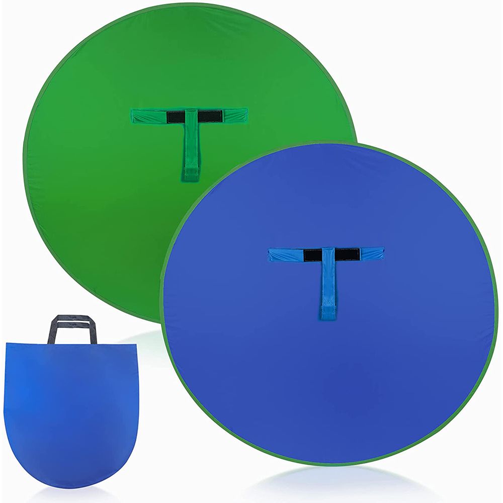 Green Screen Collapsible - Silla cromakey portátil para estudio de