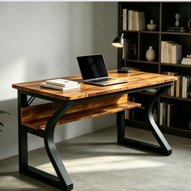 Esports Gaming Table - Escritorio de Computadora de Hierro Forjado