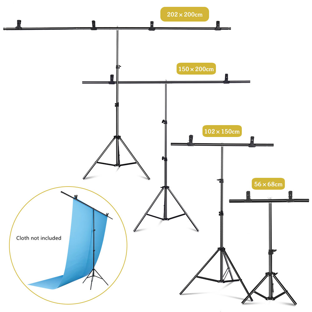 Soporte de Fondo en Forma de T - Green Screen Collapsible reseña y precio