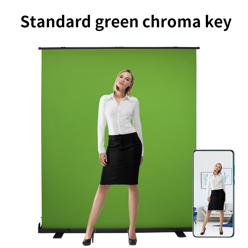 Fondo de Chomakey de transmisi - Green Screen Collapsible reseña y precio