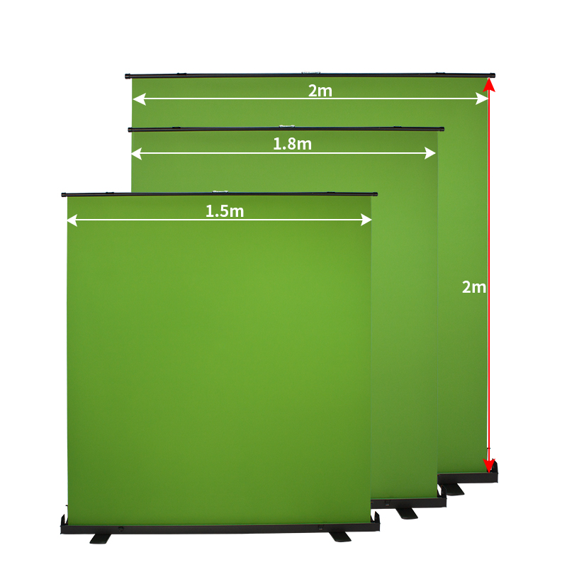 Fondo de Chomakey de transmisi - Green Screen Collapsible reseña y precio