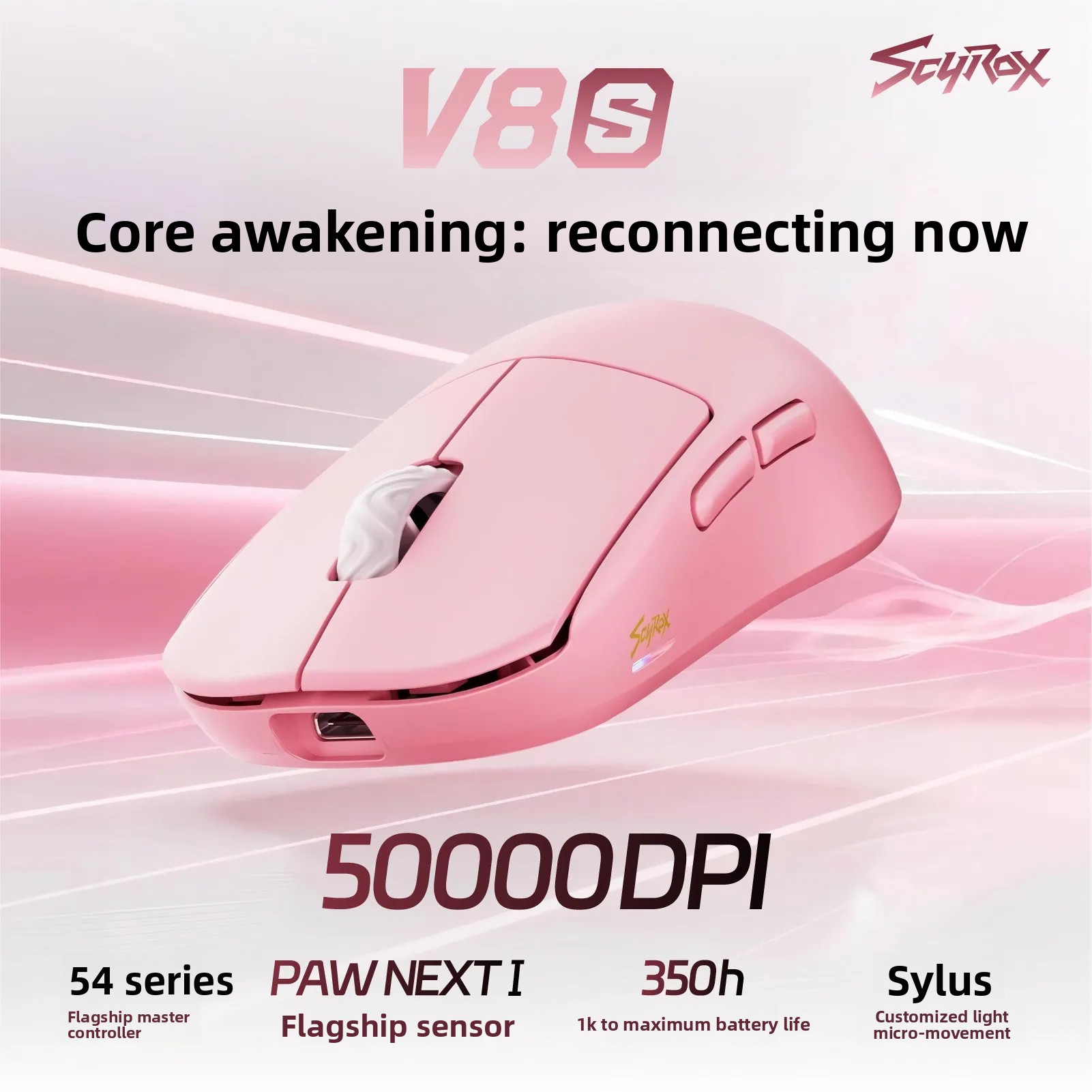 Ratón Inalámbrico Ligero Scyro - Esports Gaming Mouse reseña y precio
