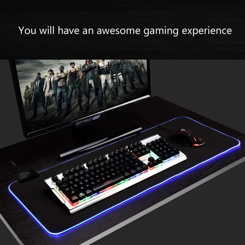 Alfombrilla de ratón con luz L - Esports Gaming Table reseña y precio