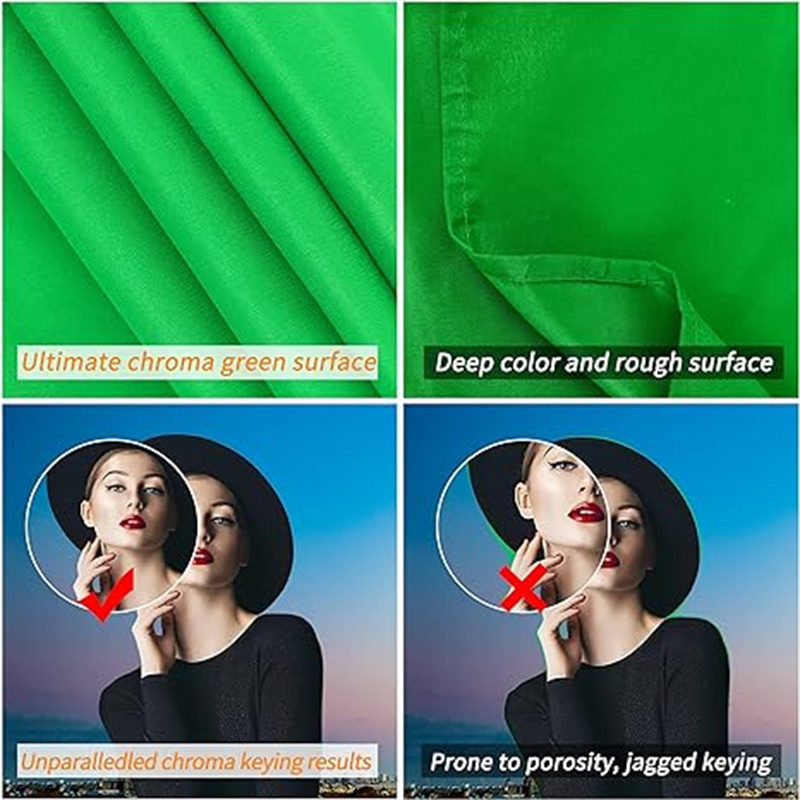 GAINVANE Tela de Fondo Blanco, - Green Screen Collapsible reseña y precio