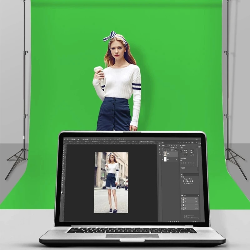GAINVANE Tela de Fondo Blanco, - Green Screen Collapsible reseña y precio