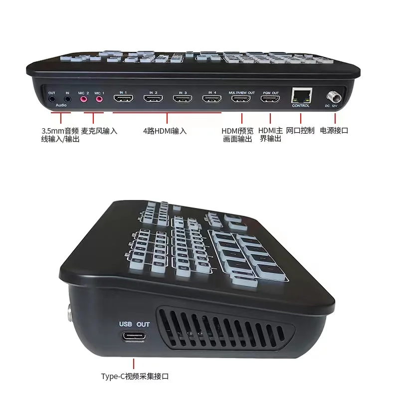 Mezclador de Audio HDMI de 4 C - Esports Gaming Live reseña y precio