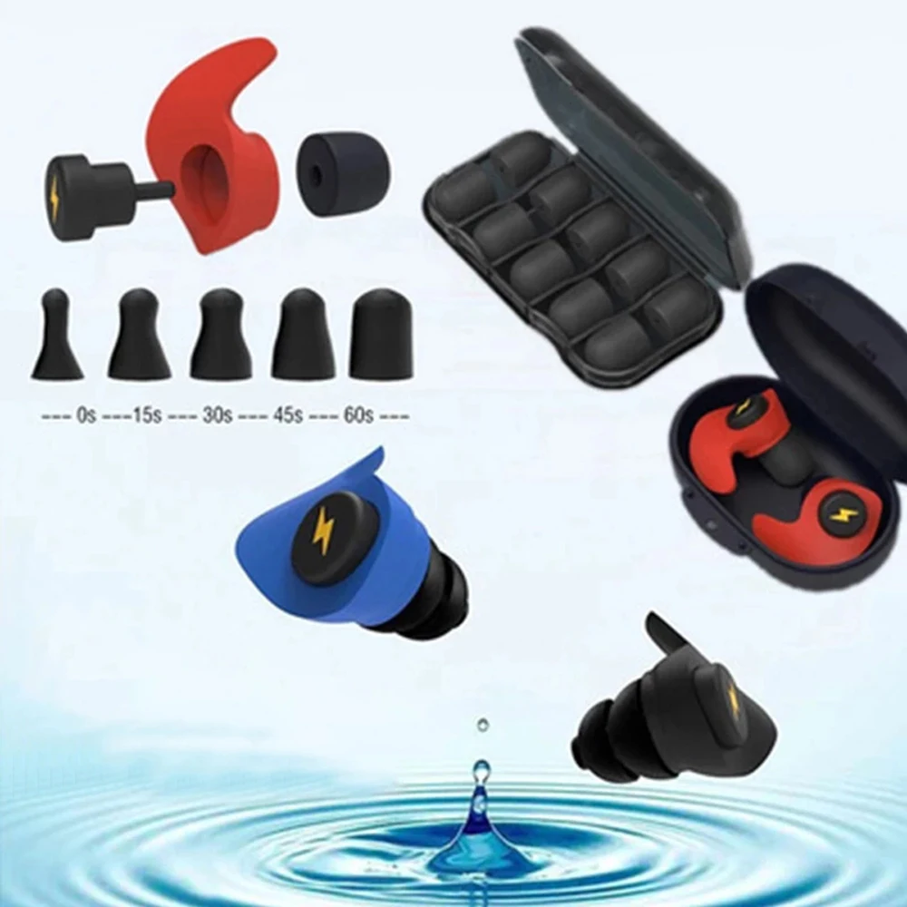 Tapones para los oídos de sili - Sound Dampening Foam reseña y precio