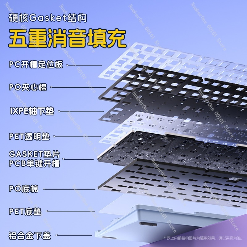 Teclado mecánico de aleación d - Esports Gaming Keyboard reseña y precio