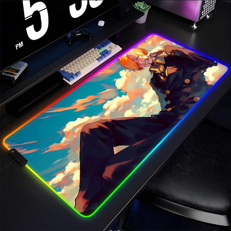 Alfombrilla de ratón RGB Anime - Esports Gaming Keyboard reseña y precio