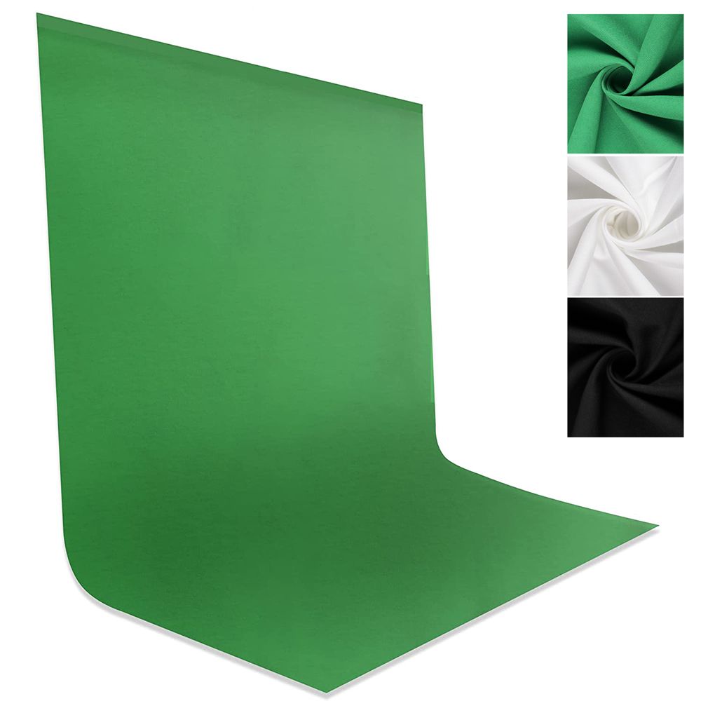 Fondo de Fotografía Liso Verde - Green Screen Collapsible reseña y precio