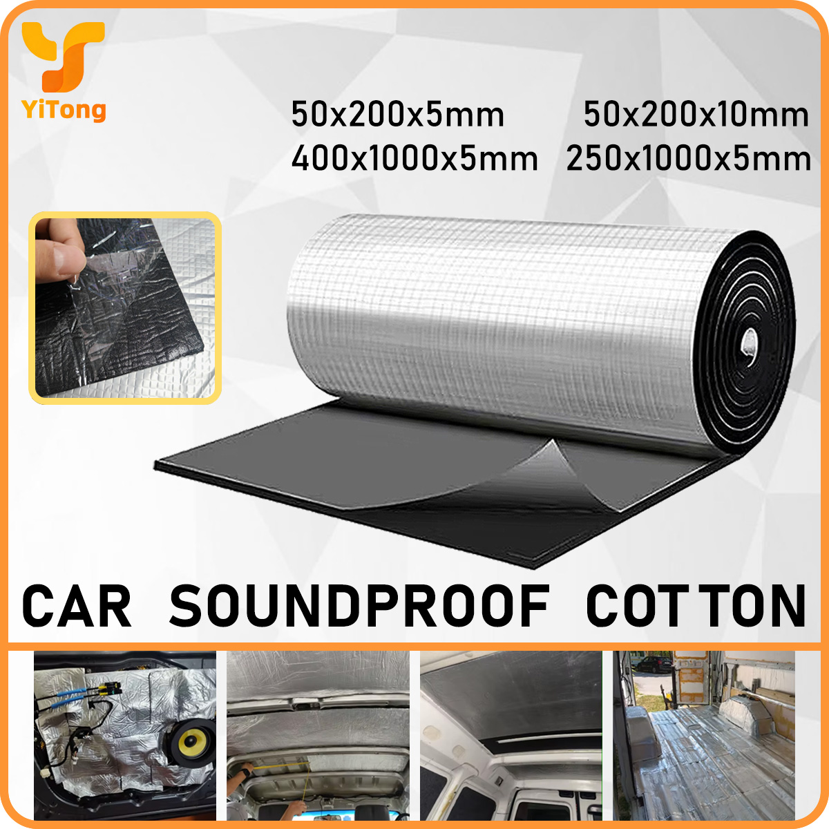 Yitong - Aislamiento Acústico  - Sound Dampening Foam reseña y precio