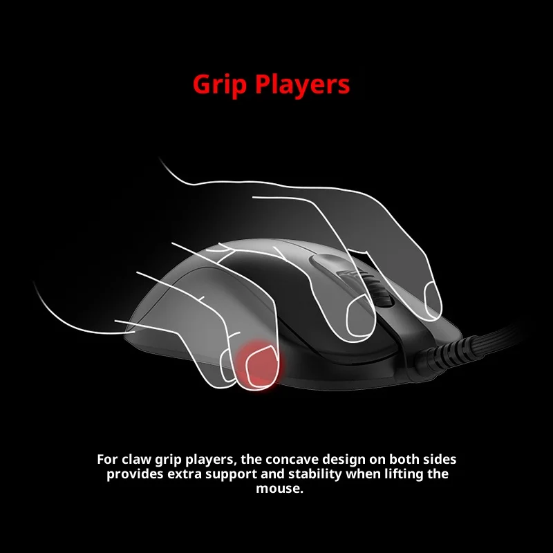 Ratón para Esports ZOWIE GEAR  - Esports Gaming Pcs reseña y precio