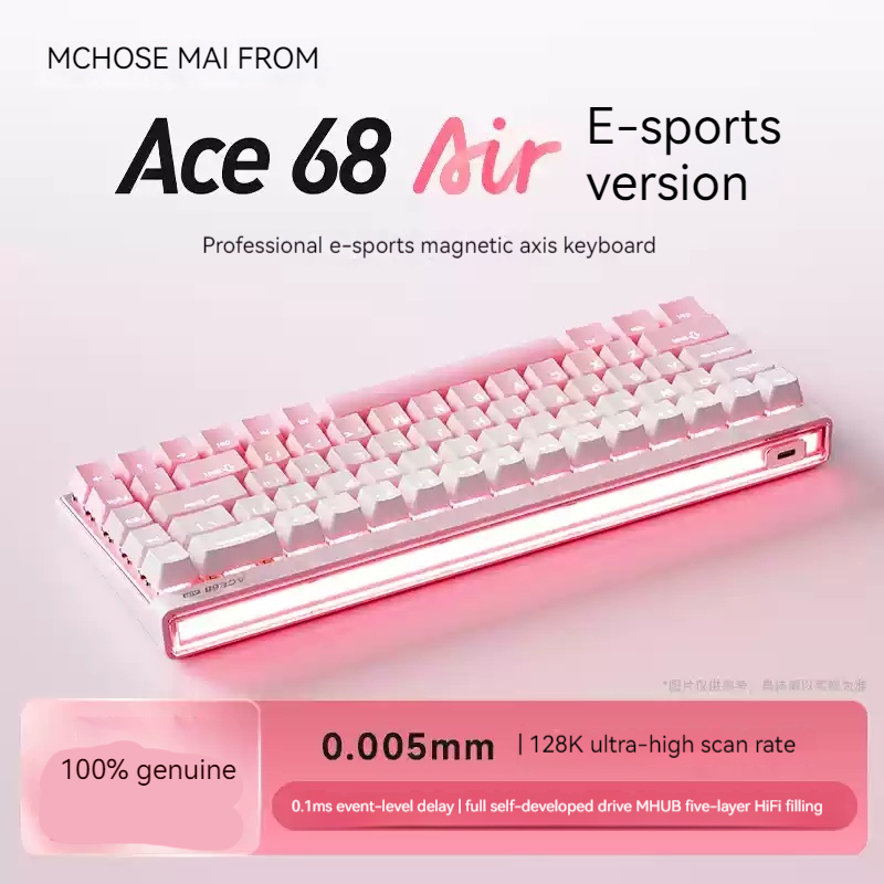 Teclado mecánico Mchose Ace68  - Esports Gaming Keyboard reseña y precio