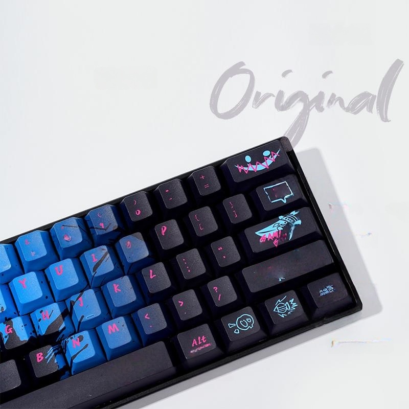 Teclas con tema de héroe Jinx, - Esports Gaming Keyboard reseña y precio