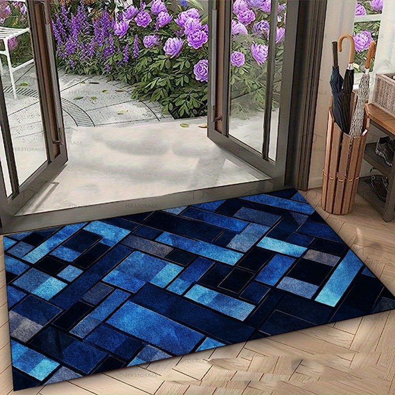 Alfombra Geométrica Azul Nórdi - Esports Gaming Live reseña y precio